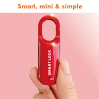 Smart Home Biometric Electronic Lock Fingerprint Locks Padlock Keyless USB Rechargeable Anti-theft Handbag Security Protection - Image 4
