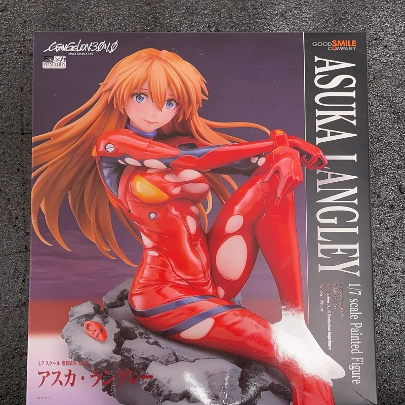 

In Stock 23 Cm Pvc Gsc Eva Asuka Langley Soryu Good Smile Company Rebuild Of Evangelion 1/7 Scale Action Figure Model Toys Gift