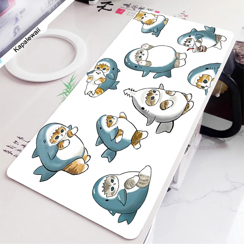 

Игровой коврик для мыши 90x40 см, большой коврик для мыши, игровой коврик для мыши, компьютерный коврик для мыши, резиновый коврик, симпатичный ...