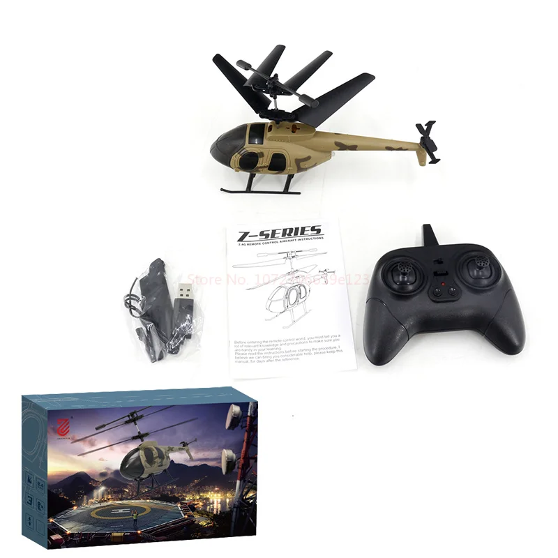 Hélicoptère RC avec caméra - Drone jouet télécommandé pour enfants