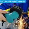 21V Brushless Mini Electric Angle Grinder Rechargeable Angle Grinder 180° Rotation Polishing Machine for 18V Makita Battery 5