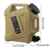 12L Water Storage Container No Leakage Water Storage Carrier Portable Large Capacity Outdoor Hiking Accessories 6