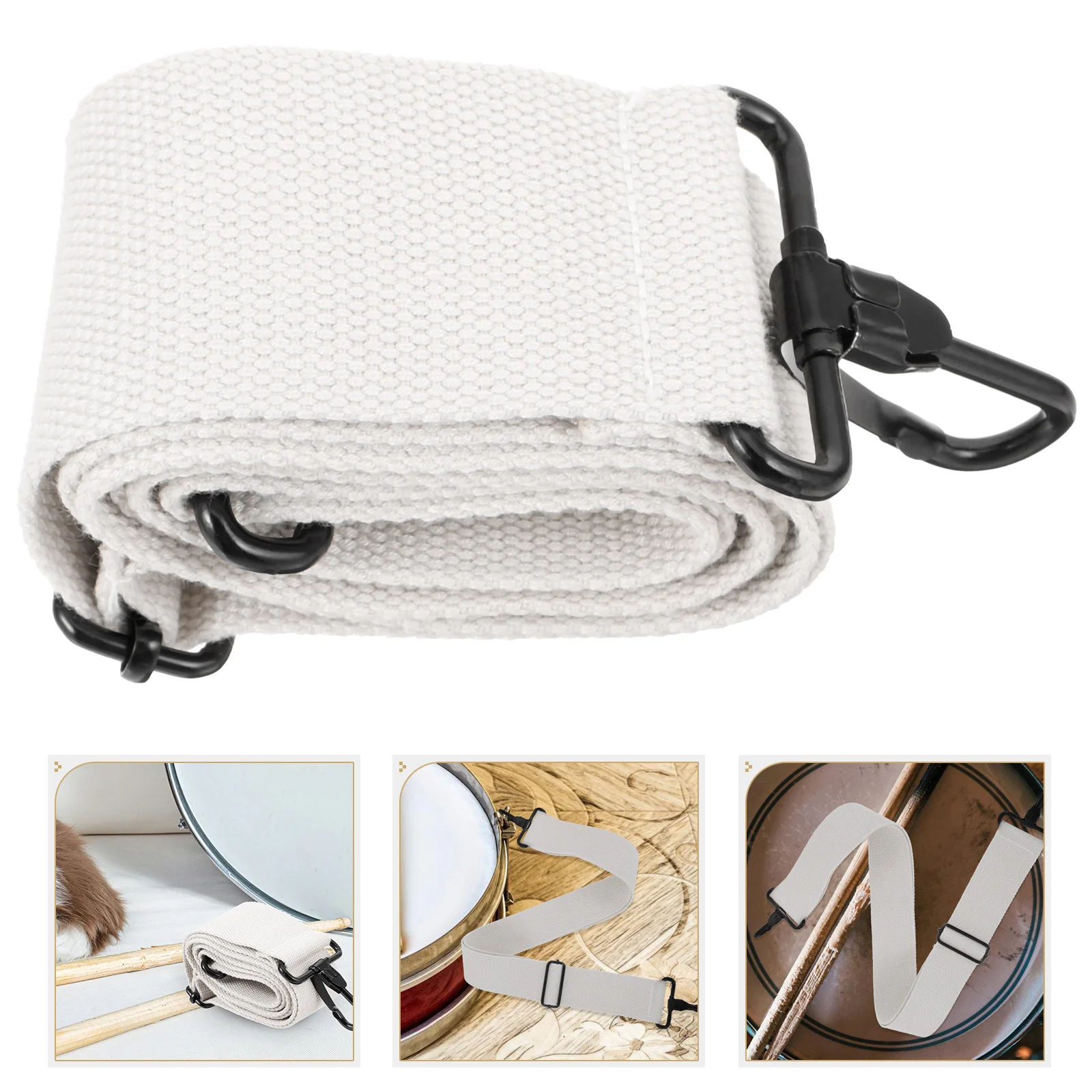 Musical Instrument Snare Drum Man Straps for Drumstick Cotton Shoulder