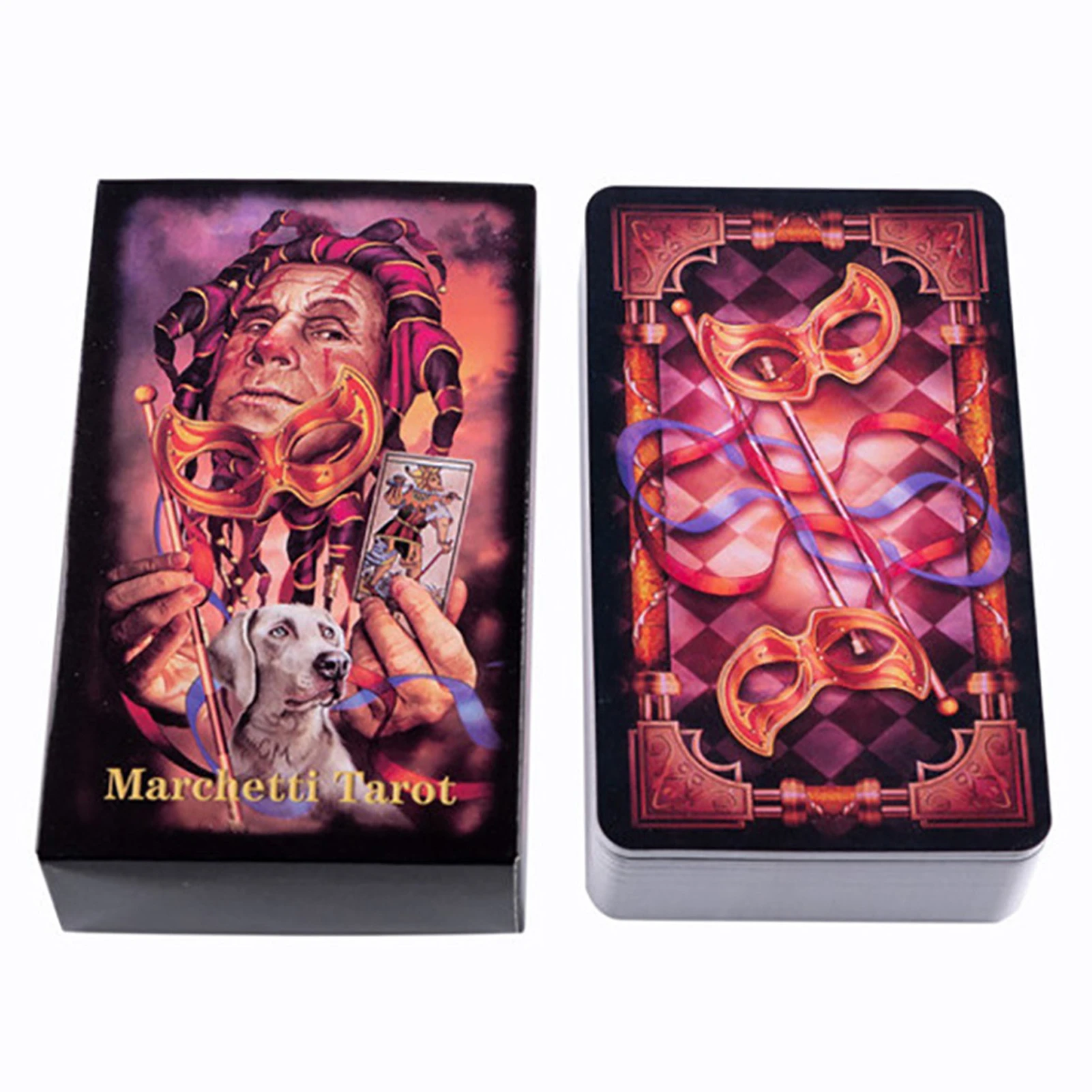 New Marchetti Tarot Novel Tarot Cards With Guide Book And Box Sets Tarot  Cards For Beginners And Expert Readers English Edition - Card Games -  AliExpress