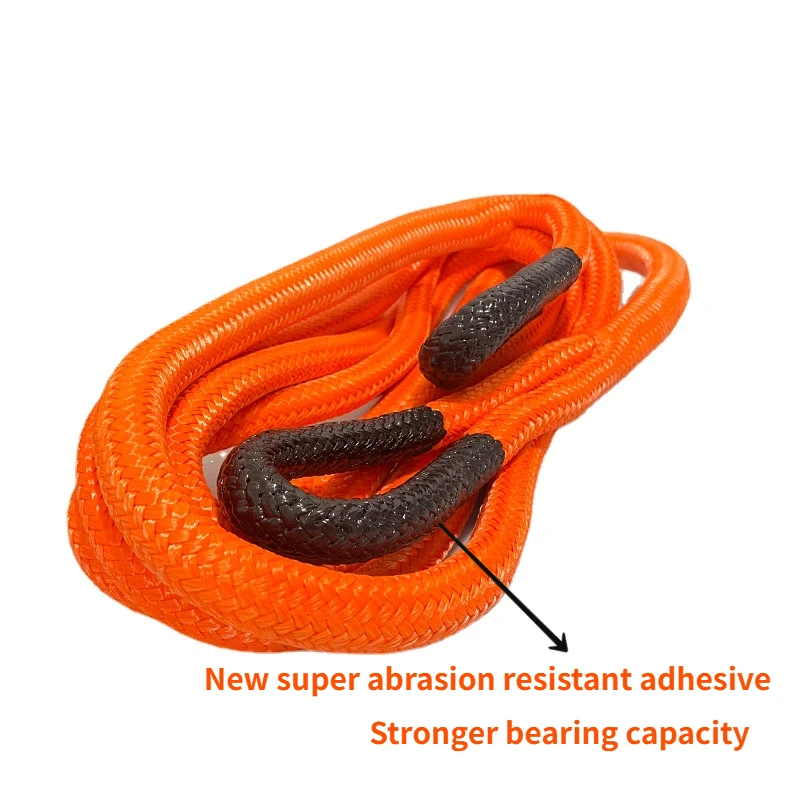 20mm*6m 19800lbs Recovery Rope  Automobile Emergency Wild Rescue Power Line Rope Rope Trailer Rope  High Tensile Force