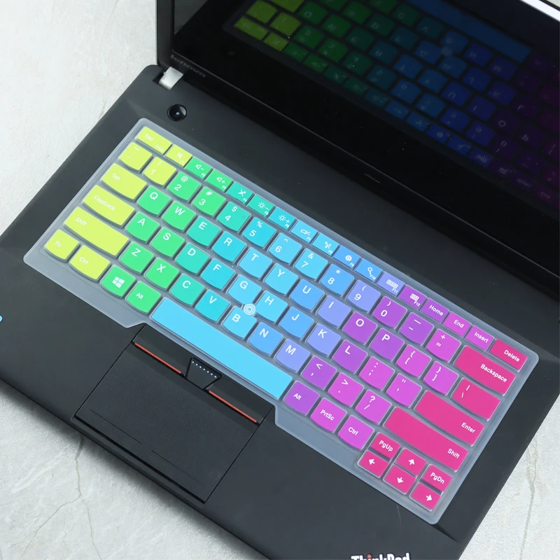 Keyboard Cover Skin Silicone Laptop For Lenovo Yoga Gen 3/4/5 Thinkpad T14 L14 Gen 1 L380 L390 L480 L490 S2 Thinkpad P1 2