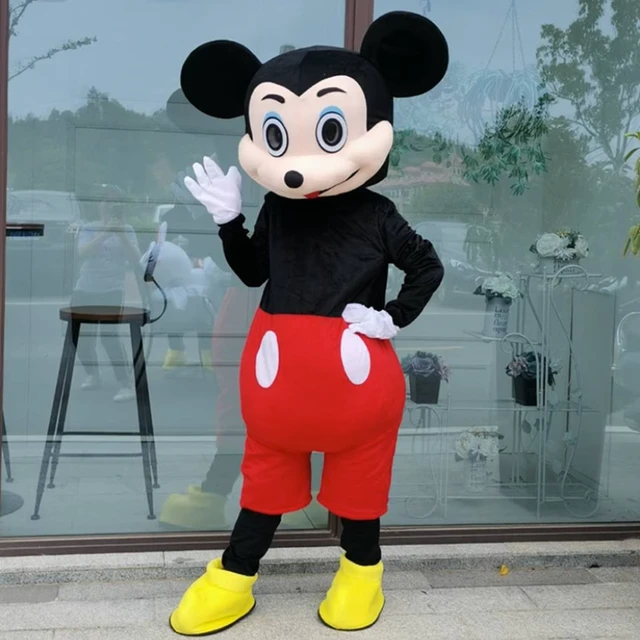 Disfraz de Mickey Mouse para niño y niña, disfraz de personaje de dibujos  animados, disfraz publicitario