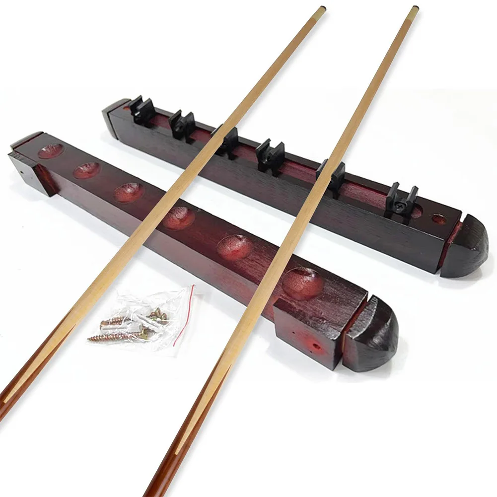 6pcs Billiard Cue Holder Wall Hanging Fishing Rod Holders Stick Holder Clips For Snooker Billiard Game Sport Accessories