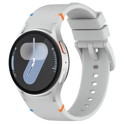 Premium Silicone Sports Strap - No Gap Design for Smartwatches (44mm/40mm) (Grey)