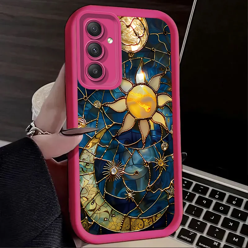 Sun & Moon Art Aesthetic Phone Case - Stylish Back Cover