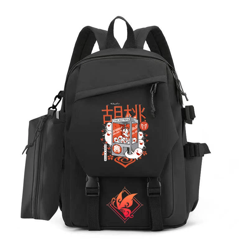 

Hu Tao Genshin Impact Anime Backpacks Travel Usb School Bags Back Bag Pack Genshin Impact Hu Tao Student Backpack Bags Sac A Dos