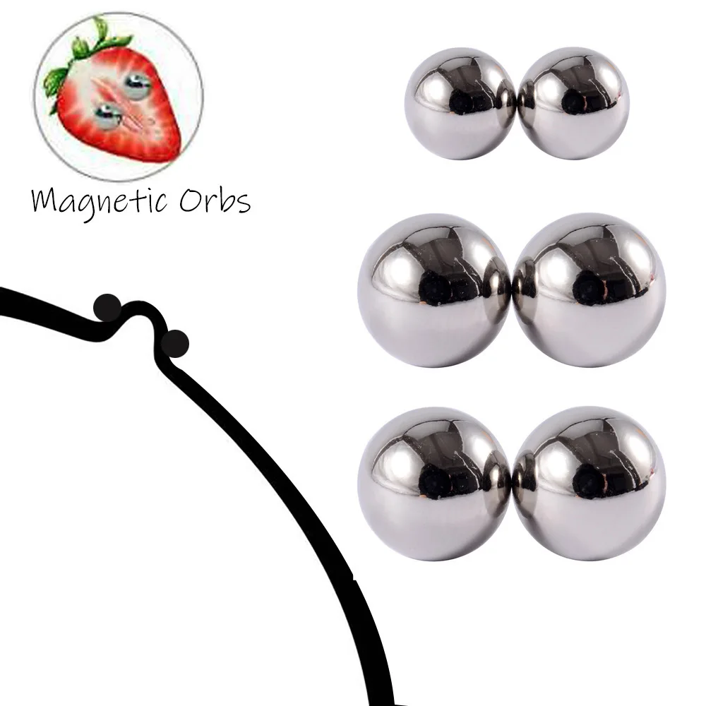 Non Piercing Magnet Nipple Clamps for Couples nipple clamps nipple sex toys