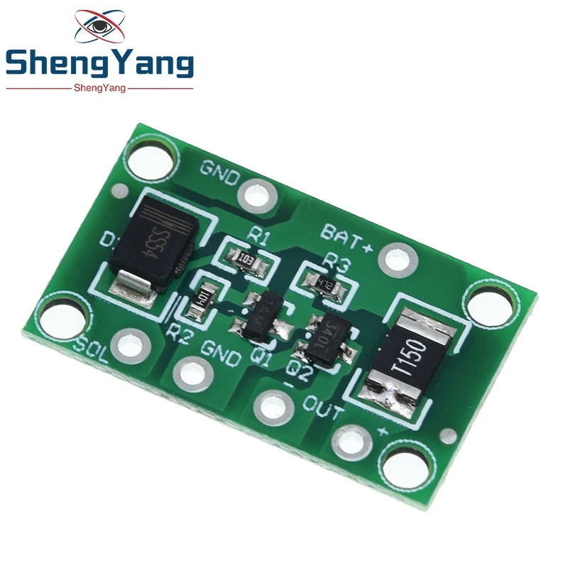Regolatore solare 3.2V 3.7V 6V 12V 1A Controllo della luce Lampada da prato solare Lampada da paesaggio Interruttore Modulo controller caricabatteria - immagine 4