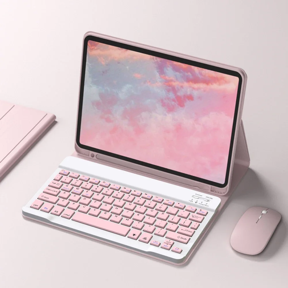 Bluetooth Keyboard Case with Backlit Keys