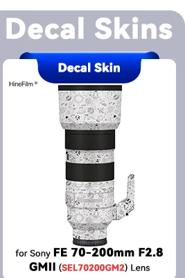SEL100400GM / 100-400GM Objektiv Aufkleber Skins 100400 Objektiv Wrap Abdeckung für Sony FE 100-400mm f/4,5-5,6 GM OSS Objektiv Premium Aufkleber – Detail 3