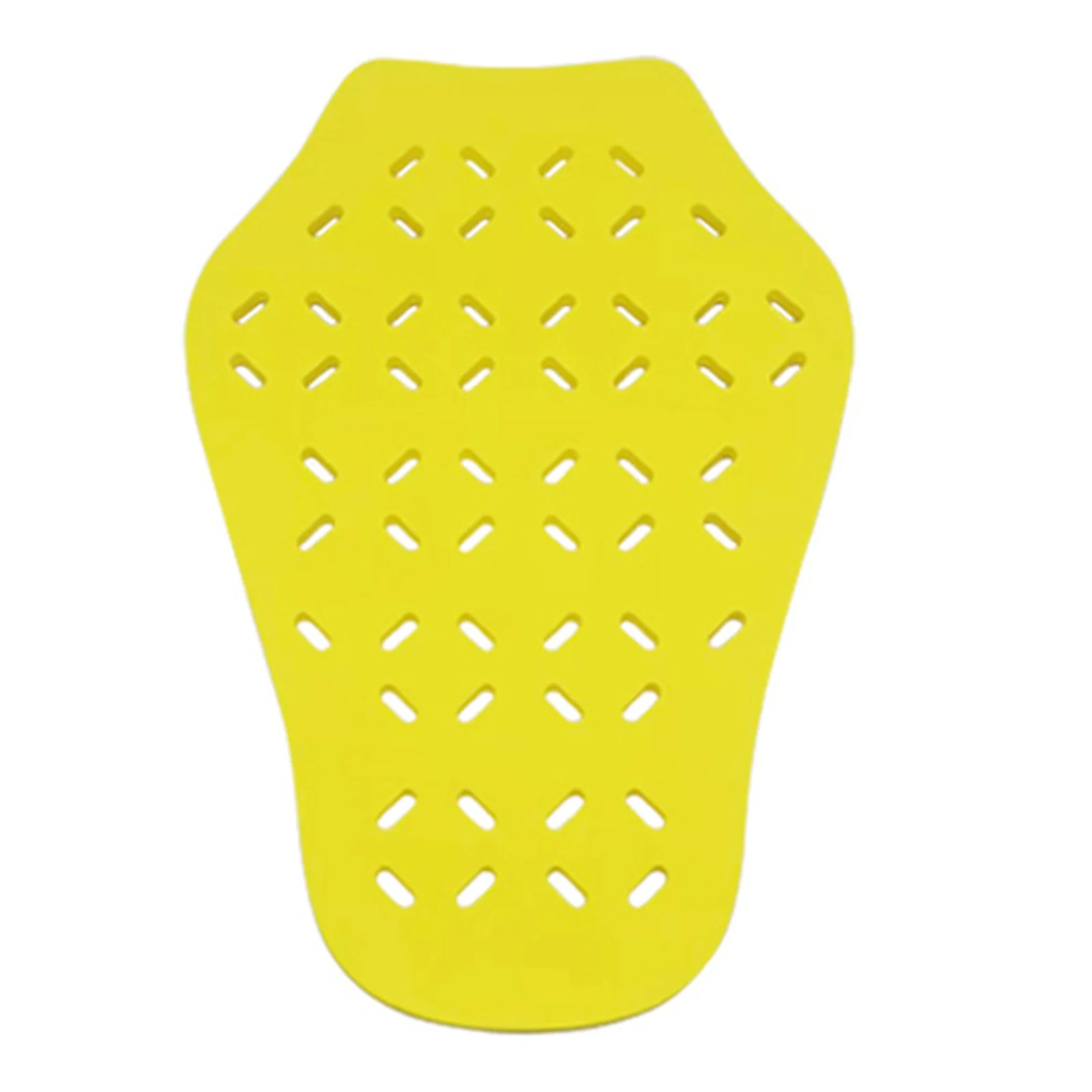 Motorcycle back protector motorbike insert armor pads for skating adult men women unisex adult EVA durable yellow