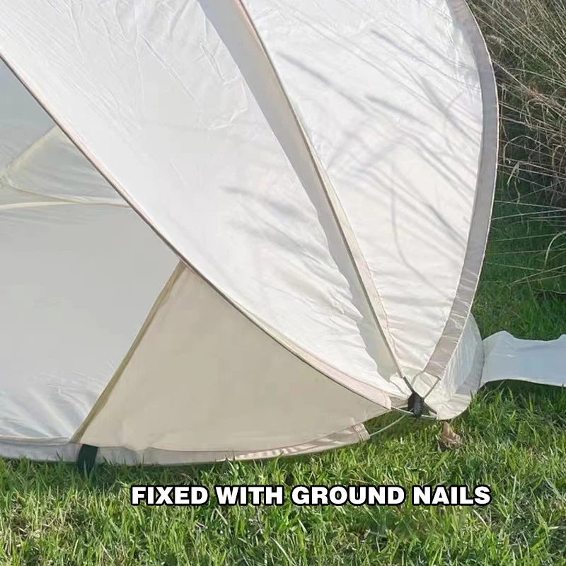 Outdoor beach tent, quick opening, fully automatic pop-up, simple shading, sun protection, fishing park, seaside leisure