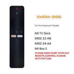 Enhanced Voice Remote Control for Xiaomi Mi TV Stick and Android Smart TV Box (A)