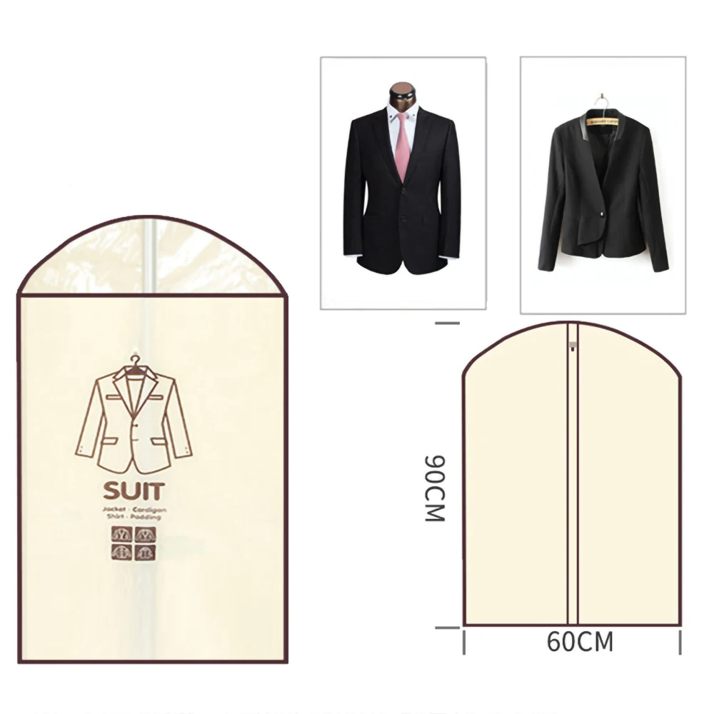 Dustproof Portable Garment Protection Cover and Hanging Storage Bag