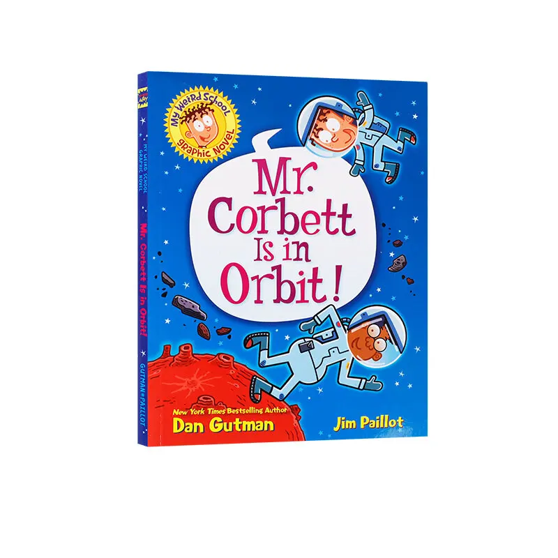 

MiluMilu English Original My Weird School Graphic Novel: Mr. Corbett Is In Orbit Crazy Sir, On Track Children's