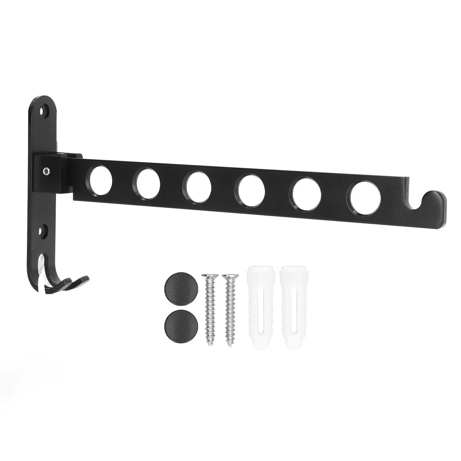 

Алюминиевая Складная сушилка для белья с 6 отверстиями, идеально подходит для отеля или балкона