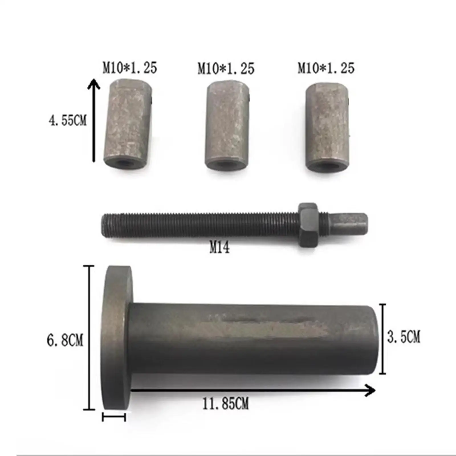 Motorcycle Crankshaft Installer Tool,Multi Purpose,Replacement Steel Easy Installation Good Performance Professional Accessories