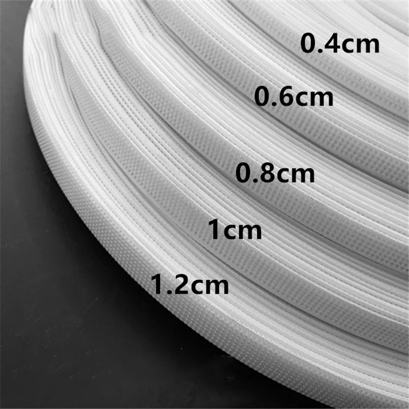 10mm Polyester Boning for Sewing - Sew-Through Low Density Boning for  Corsets, Nursing Caps, Bridal Gowns,50 Yards(White)