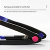 Flat Comb Straightening Comb Salon Hair Brush Combs Hairdressing Styling Hair Straightener V-shaped Straight Comb Straightener 5