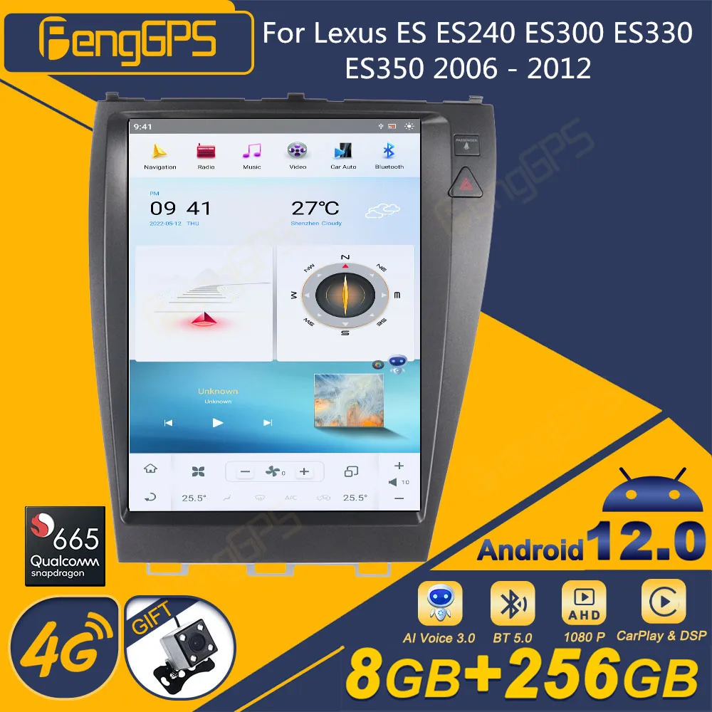 

Qualcomm 8 Core For Lexus Es Es240 Es300 Es330 Es350 2006 - 2012 Android Car Radio Screen 2din Stereo Receiver Autoradio