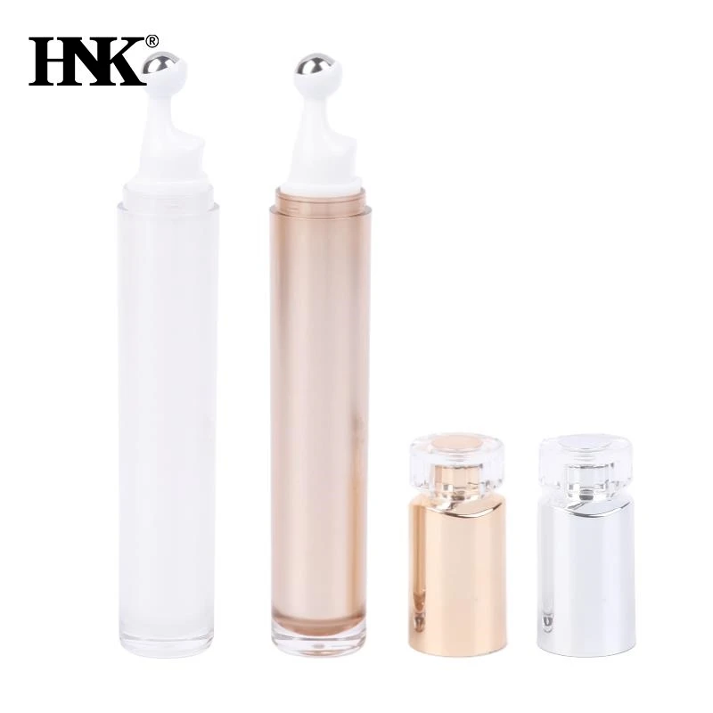 두꺼운 유리 롤 온 에센셜 오일 빈 향수병, 여행용 롤러 볼 병, 15ml, 1 개