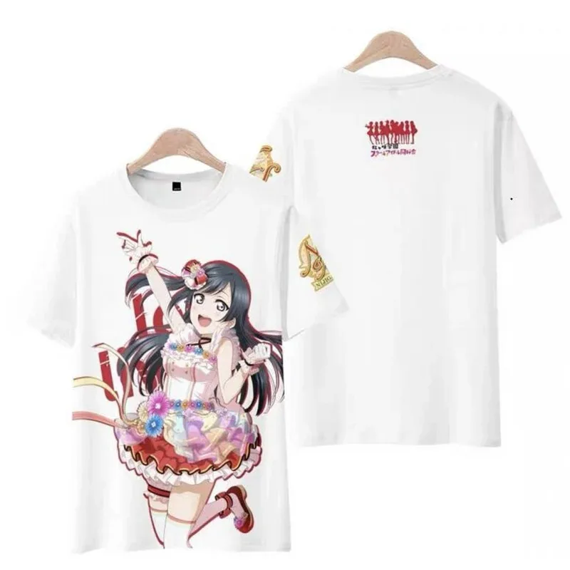 Animate live love! Nijigasaki High School Idol Club 3d Men's Shirt T-Shirts T-Shirts T-Shirts T-Shirts