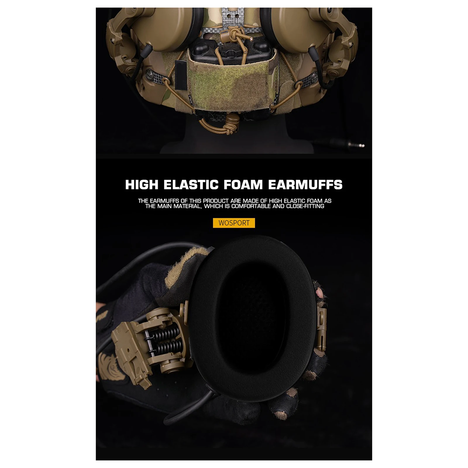 Headset with Microphone Hearing Protection Shooting Earmuffs Ear for Communication Headphones Shooting Mowing Hearing Protector electronic earmuffs noise cancelling headphones