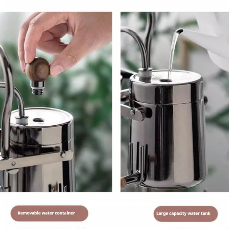 Coffee Pot Alcohol Lamp Siphon Type Coffee Boiling Machine Household Kaffee Makers 4