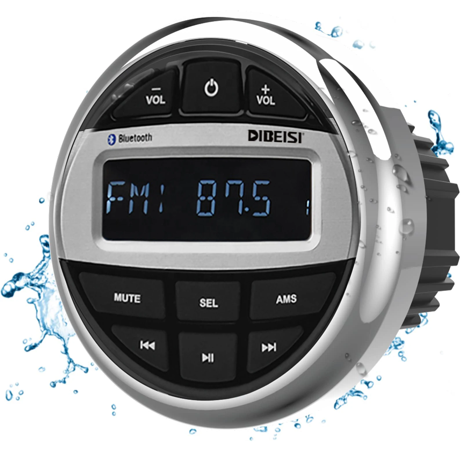 Autoradio Stéréo Bluetooth Étanche pour Moto Marine, Lecteur MP3, Audio  Bateau, Récepteur AM FM, Chargeur USB, AUX RCA, SPA, RL, UTV - AliExpress