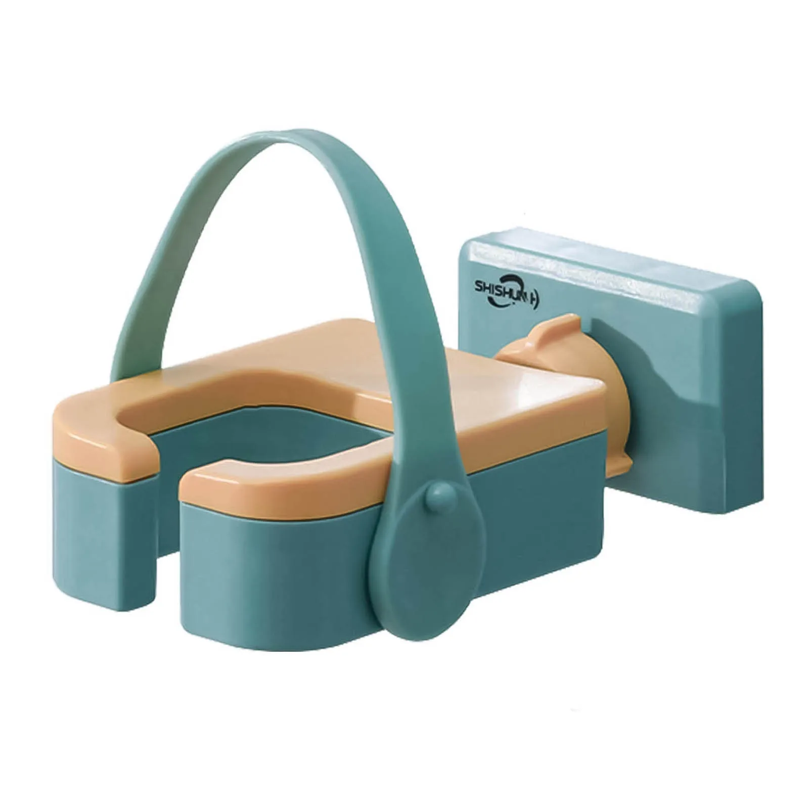 

Convenient Hairdryer Organizer Silicone Fixing Belt Suitable for Different Sized Hair Dryers Neatly Winding Wires Green