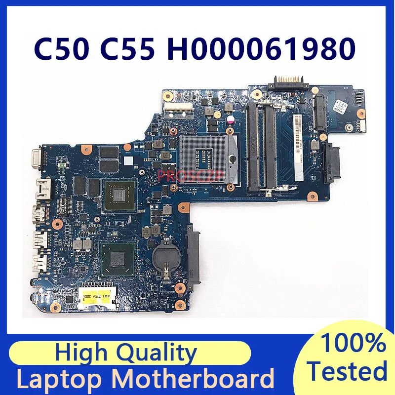 

Mainboard For Toshiba C50 C55 H000061980 N14P-GV2-S-A1 GT740M Laptop Motherboard With SLJ8E HM76 100% Fully Tested Working Well