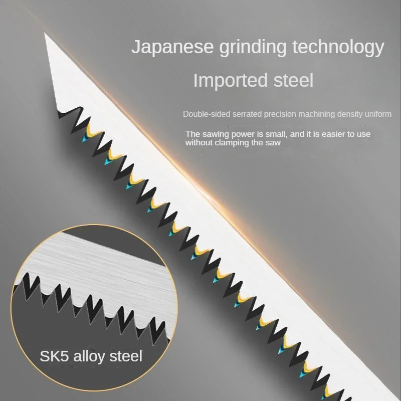 Hand saw multi purpose saw handheld saw Outdoor garden carpenter tree cutting tree branch fast wallboard saw swallow tail fine tooth manual saw mini