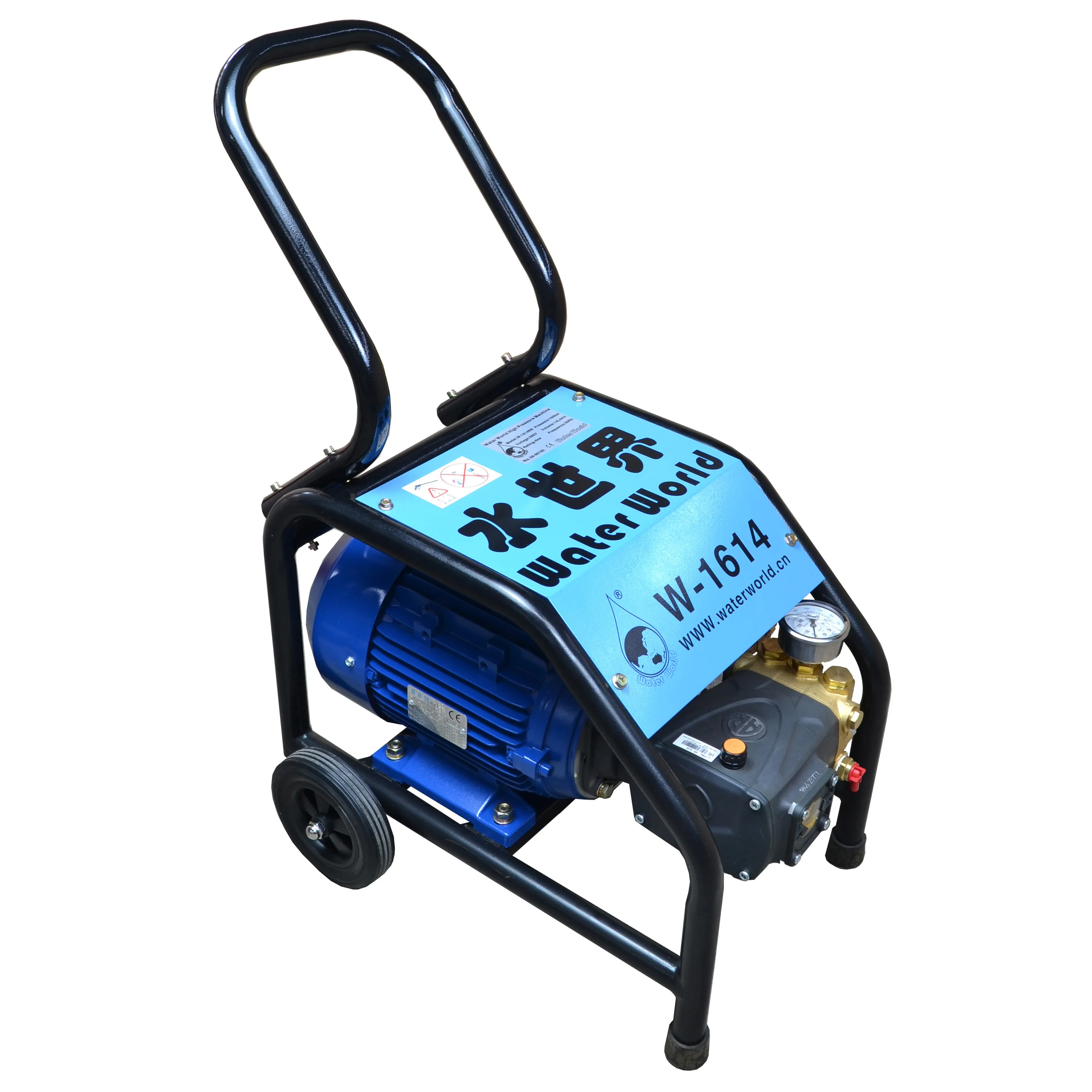 

Blue Industry mini high pressure water jet pump cleaning machine