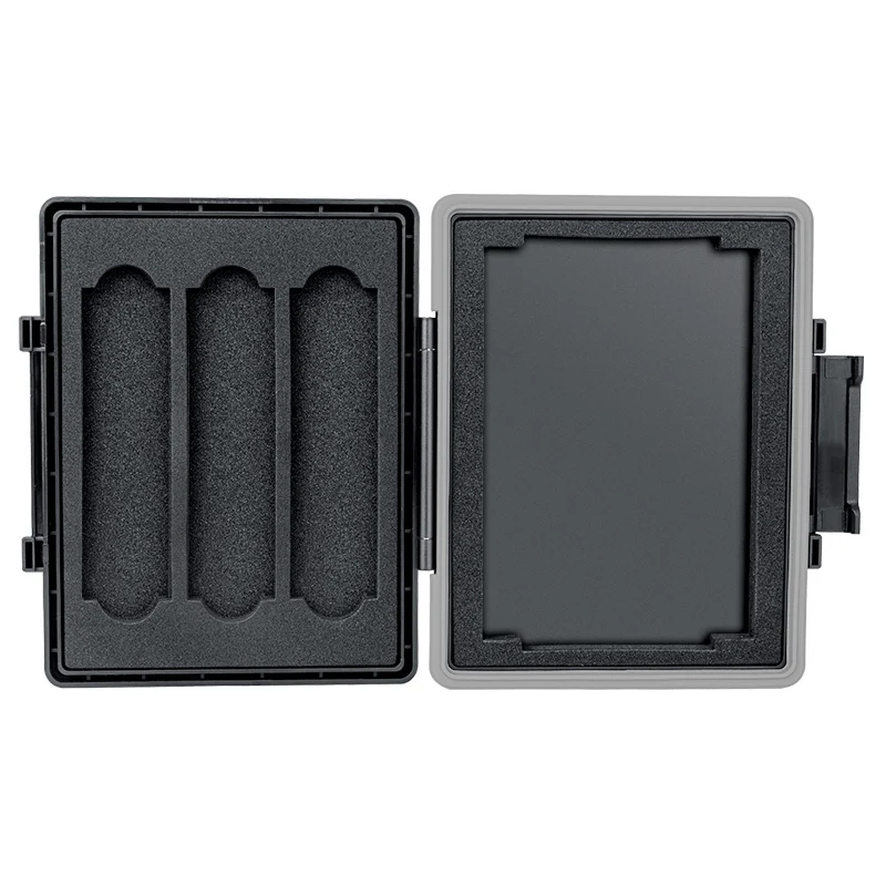 JJC 2.5"Internal Solid State Drive Case SSD Storage Holder Organizer M.2 NVME 2280 Solid State Drive Anti-Static Protection Box,m2 ssd enclosure