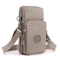 New Women Mobile Phone Bag Nylon Cell Phone Bag Coin Purse Strap Shoulder Bag Small Crossbody Bags for Women Wallet Travel Purse - Image 2
