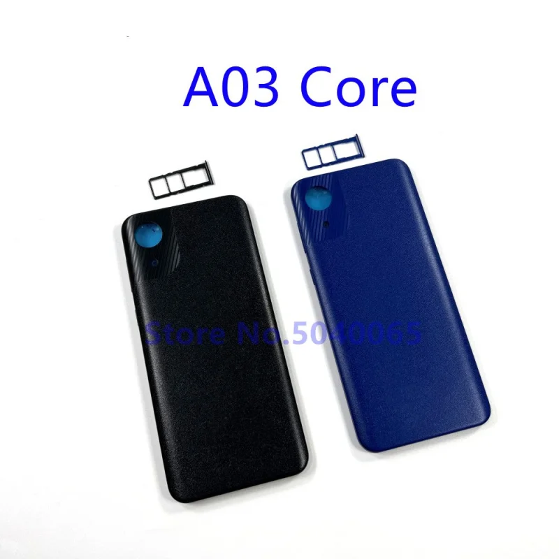 

Rear Housing Case For Samsung Galaxy A03 Core A032F A032F/DS A032M A032 Battery Door Back Cover Replacement SIM Card Tray