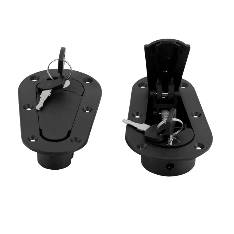 Universal Racing Car Hood Pin Engine Bonnet Latch Lock Mount Kit with without Lock Key 2Pcs