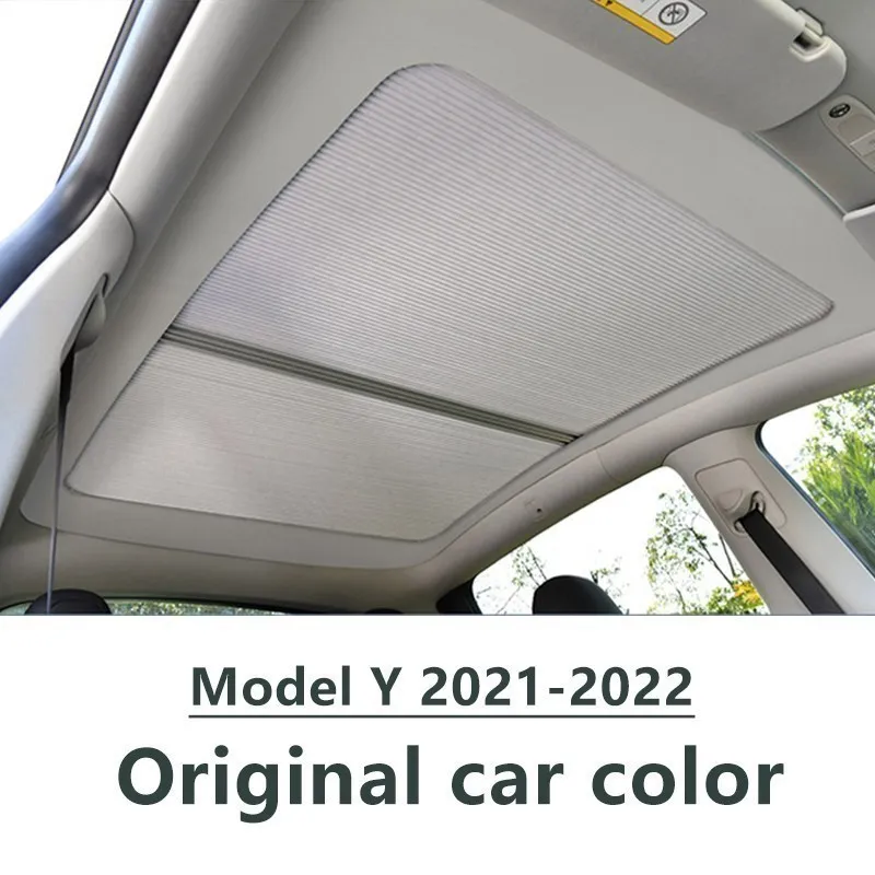 Pro tesla modelka Y 2021 2022 2023 auto magnetický slunce odstínů sklo přístřeší slunečník přední zadní sunroof skylight vnitřní příslušenství