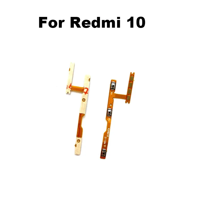 

For Xiaomi Redmi 10 Prime 2022 Power Flex Cable Power On Off Volume Button Key Flex Cable Replacement