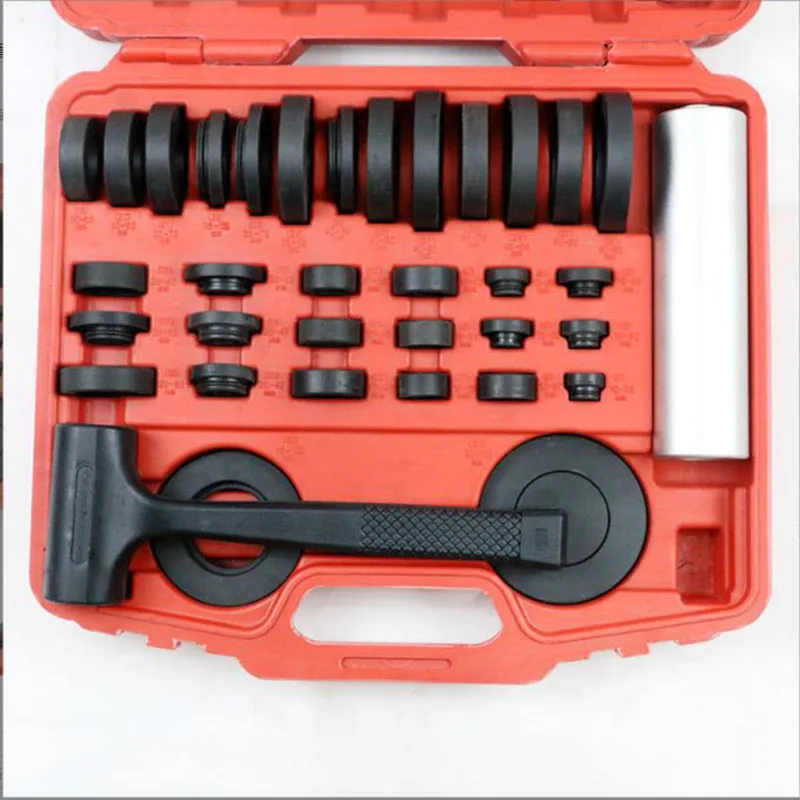 

37-piece Set Of Professional Tools For Repairing Sealed Bearings Automobile Oil Seal Iron Sleeve Palin Repair Tools