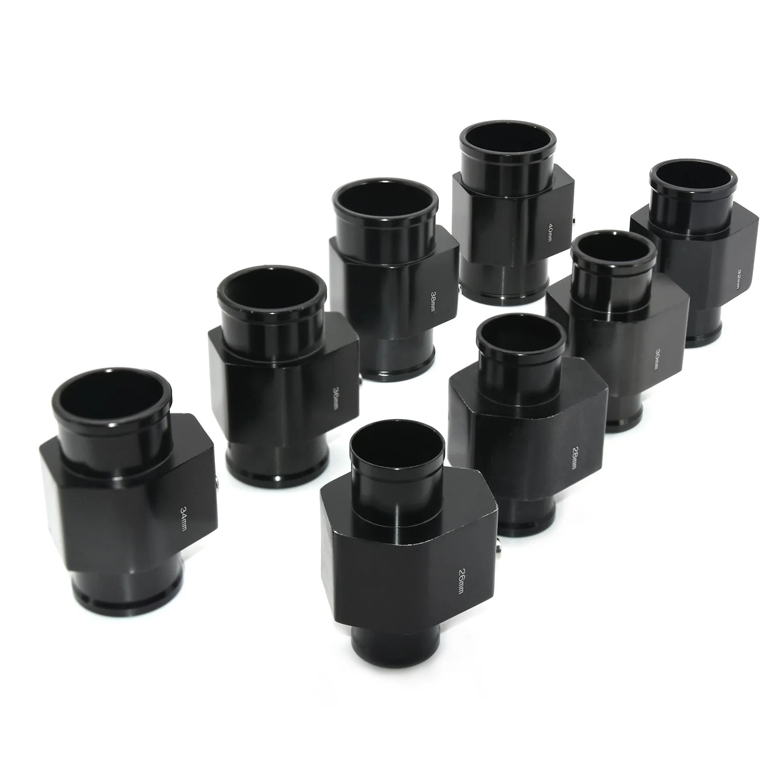 7-Farben-LED 2" 52mm Wassertemperaturanzeige mit Sensor 1/8 NPT 40-140 Celsius Wasseranzeige + Wassertemperatur-Verbindungsrohrsensor 26-40mm – Detail 12
