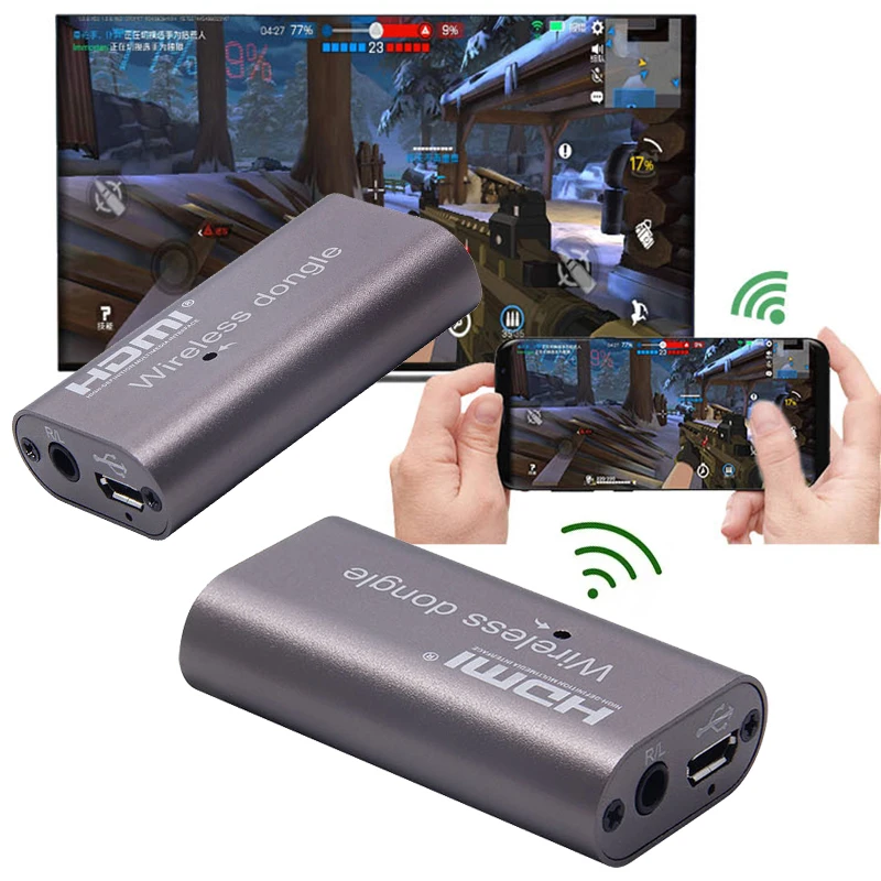 Wireless Wifi Hdmi Display Adapter Tv Stick Ricevitore Schermo A Specchio Per Tv Per Iphone X 11 12 Pro Per Xiaomi Huawei Android Phone