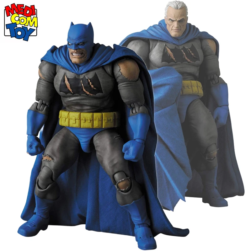 In Stock Mafex Original Dc Comic Version Batman The Dark Knight Returns  Blue Anime Action Figures Collection Model Toy Gift - Action Figures -  AliExpress