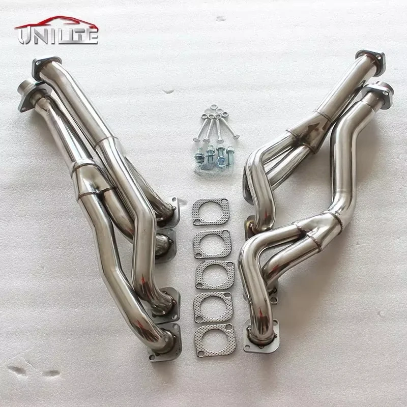 STAINLESS Car Exhaust Manifold HEADER MANIFOLD EXHAUST FOR B*MW E38 740/E39 540/03 M5/Z8 M60/M62/S62