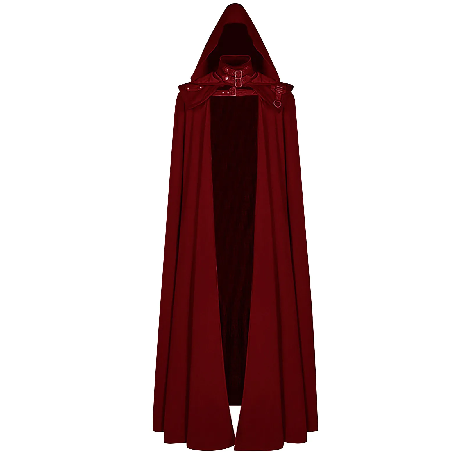 Men's Halloween Gothic Cloak Wizarding Cloak Goth Uniform Costume Outwear Coat